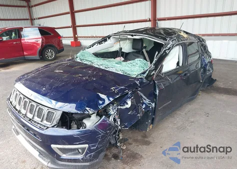 2021 Jeep Compass Limited из США, поврежденный, VIN 3C4NJDCB8MT544861